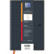 AGENDA OXFORD INTERNATIONAL 16X24CM 16 MOIS 128PAGES 1SEMAINE/2PAGES NOIR