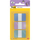 CARTE DE 36 INDEX RIGIDE STANDARD FORMAT 25,4 X 38 MM BLEU VIOLET VERT