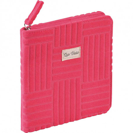 AGENDA SEMAINIER THÉA 16X16CM ROSE FRAMBOISE