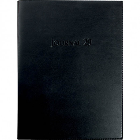 AGENDA JOURNAL 29 NOIR 21x29,7cm 12 mois Janvier à Décembre . 1 jour par page
