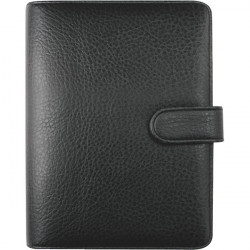 ORGANISEUR EXATIME 17 PVC NOIR 15x19cm 16 mois SEPT-DEC