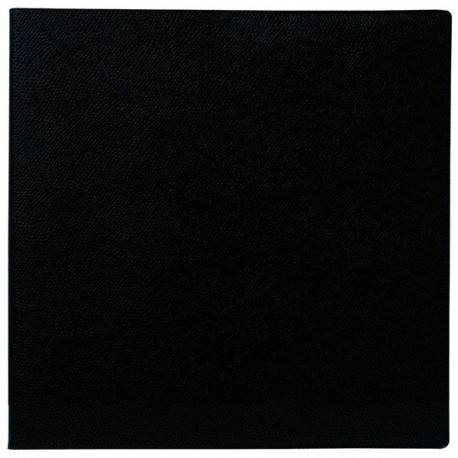 AGENDA SEMAINIER PROFESSIONNELS EXÉCUTIF NOIR 16x16cm