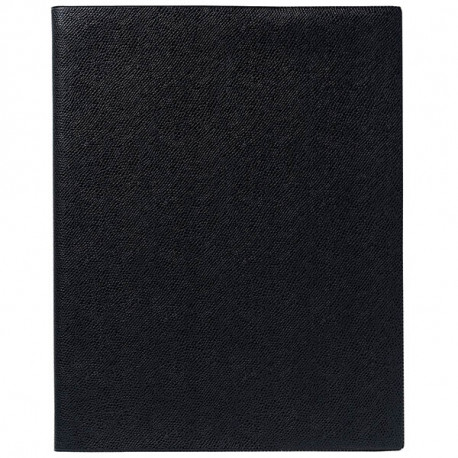 AGENDA SEMAINIER NOTE SPIRALE 21X29,7CM NOIR 12 mois 1/2 de mi-décembre à décembre. La semaine sur 1 page