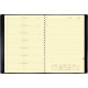 AGENDA SEMAINIER NOTE SPIRALE 21X29,7CM NOIR 12 mois 1/2 de mi-décembre à décembre. La semaine sur 1 page