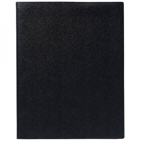AGENDA SEMAINIER MINISTRE SPIRALE NOIR 16 x 24 cm. 13 mois août à août 1 semaine sur 2 pages