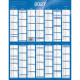CALENDRIER MURAL 405X550MM VERTICAL BLEU