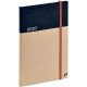 AGENDA SEMAINIER ARRAKIS 10X15CM MARINE 13 mois, de Décembre à Décembre La semaine sur 2 pages