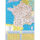 CALENDRIER MURAL 405X550MM VERTICAL ARC EN CIEL