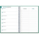 AGENDA SEMAINIER EASYTIME 15X21CM VERT