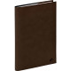AGENDA SEMAINIER ANDREA 10X15CM BRUN SEMAINE SUR 2 PAGES