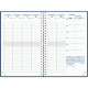 AGENDA SEMAINIER VÉRONE 15X21CM MARINE