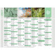 CALENDRIER MURAL 550X405MM EQUOLOGY