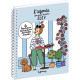 AGENDA SEMAINIER GOMARGU 15X21CM 12 mois, de Janvier à Décembre. La semaine sur 1 page