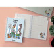 AGENDA SEMAINIER GOMARGU 15X21CM 12 mois, de Janvier à Décembre. La semaine sur 1 page