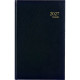 AGENDA CARRE 1 JOUR TRAVERS NOIR 13x20,8cm 12 mois Janvier à Décembre