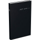 AGENDA CARRE 1 JOUR EURO CENTIMES NOIR 14x22cm 12 mois de Janvier à Décembre. 1 jour par page
