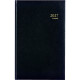 AGENDA BANQUIER LARGE 1 VOLUME NOIR 17x27cm 1 jour par 2 pages