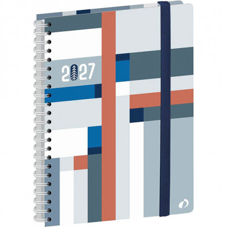 AGENDA JOURNALIER DAY TO DAY RESPIRE 21X29,7CM 12 mois de janvier à décembre. 1 jour par page