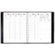 AGENDA SEMAINIER EXDI 21X27CM SPIRALE NOIR 12 mois Janvier à Décembre. La semaine sur 2 page