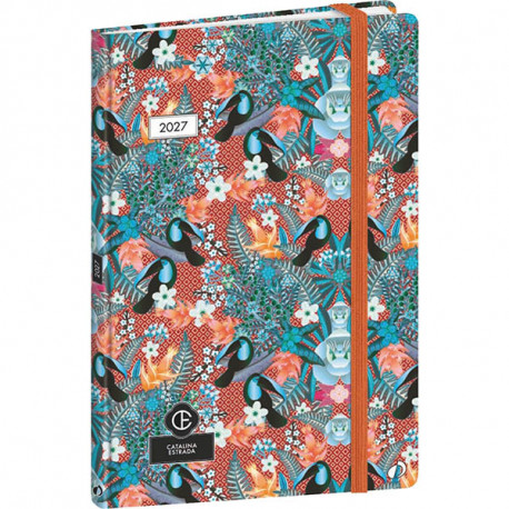 AGENDA SEMAINIER CATALINA 16X224CM TOUCAN