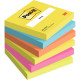 BLOC REPOSITIONNABLE 76X76 100F  *PQT6* POST-IT ENERGIE  ASS  50021