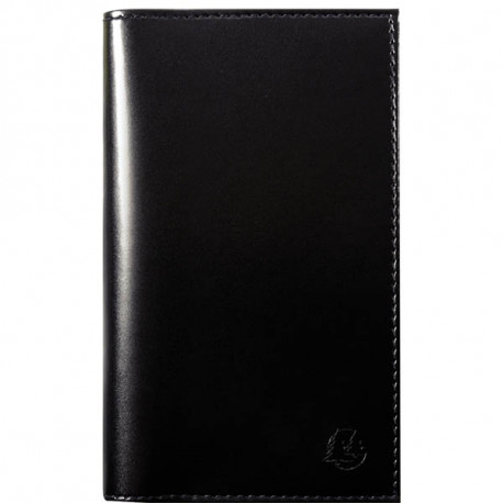 AGENDA DE POCHE VÉRONE 9X16CM NOIR 16 mois de septembre à décembre. La semaine sur 2 pages