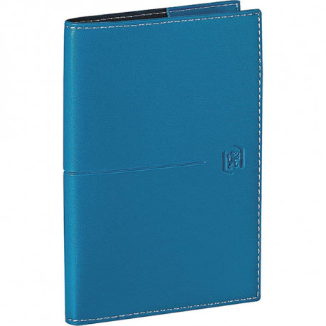 AGENDA SEMAINE VOYAGE 10X15CM 128PAGES BLEU