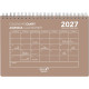 CALENDRIER MENSUEL OSLO 16X24CM MULTICOLORE