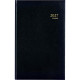 AGENDA BANQUIER LARGE 2 VOLUMES NOIR 17x27cm 1 jour sur 2 pages