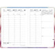 AGENDA SEMAINIER HIPSY 16X24 CM ONDE