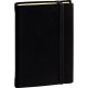 CARNET UNI SILK 10 X15CM NOIR