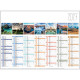 CALENDRIER MURAL 550X405MM LA TERRE