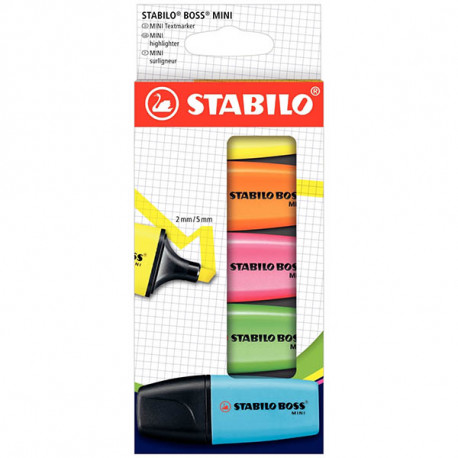 SURLIGNEURS BOSS MINI *PQT5*POP ASSORTIS
