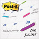 CARTE 4X24INDEX P-IT FLECH FUN