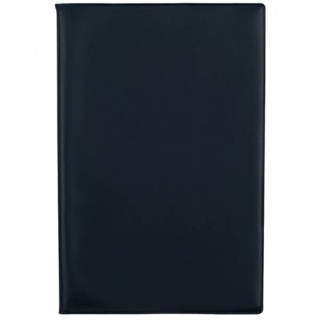AGENDA SEMAINIER EXDI 16X24CM NOIR 12 mois Janvier à Décembre. La semaine sur 2 page