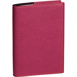 AGENDA SEMAINIER AFFAIRES CLUB 10X15CM FRAMBOISE 13 mois Décembre à Décembre