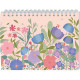 HEBDO PLANNER MALIN MINI LABO 15X21 FLEURS 1 semaine par page