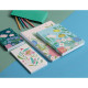 HEBDO PLANNER MALIN MINI LABO 15X21 FLEURS 1 semaine par page