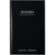 AGENDA PERPÉTUEL DE CAISSE 14X22CM NOIR 12 mois de Janvier à Décembre. 1 jour par page