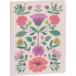 AGENDA MENSUEL EASYSLIM MINI LABO 15X21CM ROSE