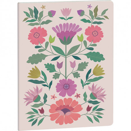 AGENDA MENSUEL EASYSLIM MINI LABO 15X21CM ROSE