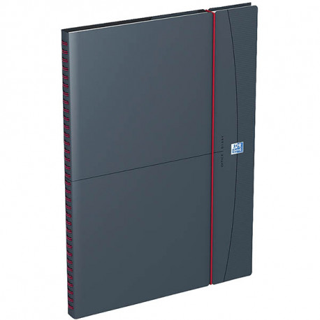 AGENDA SEMAINIER OFFICE 21X29,7CM GRIS 12 mois de Janvier à Décembre. La semaine sur 2 pages