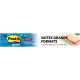 PAQUET DE 3 BLOCS NOTES SUPER STICKY LIGNÉES 70 FEUILLES, FORMAT : 101 X 101 MM COLORIS JAUNE