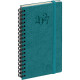 AGENDA SEMAINIER EUROTIME 16W SWAN BLEU CANARD 9x16cm 12 mois Janvier à Décembre. La semaine sur 2 pages