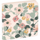 AGENDA SEMAINIER BLOOM 16X16CM VERT FLEUR
