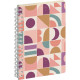 AGENDA SEMAINIER PALOMA 10X15CM FLEURS 16 mois, de Septembre à Décembre Semaine sur 2 pages