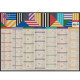 CALENDRIER AIR DU TEMPS 40,5X55CM 7 MOIS RECTO/VERSO