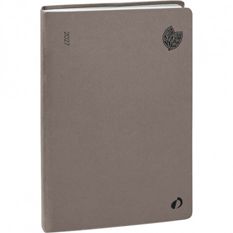 AGENDA SEMAINIER HARMONY 16X24CM TAUPE