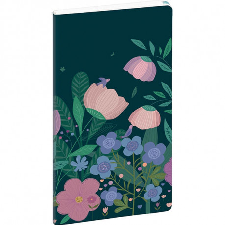 AGENDA SEMAINIER MINI LABO 9X17.5cm BLEU 12 mois, de Janvier à Décembre Semaine sur 2 pages