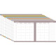AGENDA SEMAINIER ANDREA 16X16CM BORDEAUX